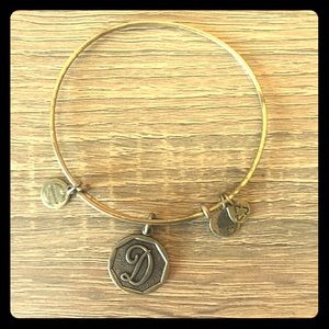 Alex and Ani D bracelet